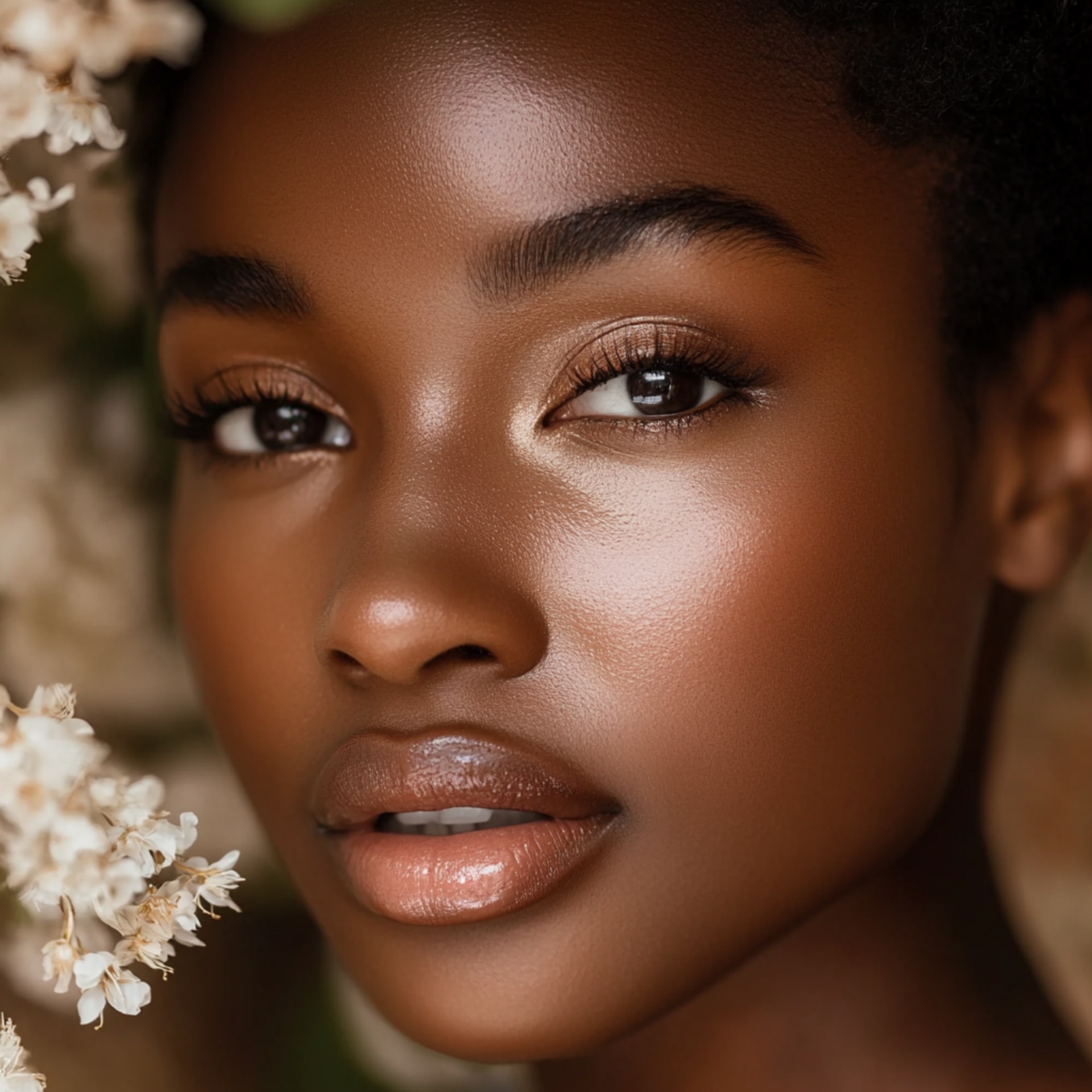 Beautiful girl lip filler